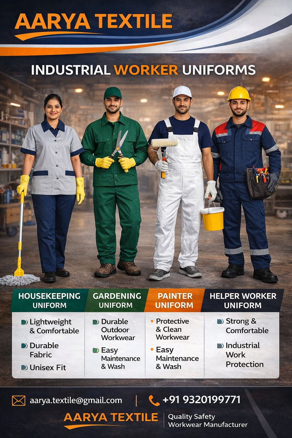 School Corporate Uniform Manufacturer